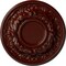 Ekena Millwork Odessa Ceiling Medallion (Fits Canopies up to 2 1/2"), 7 1/2"OD x 1 1/8"P, Brushed Mahogany CM07ODBMF - alternate 1